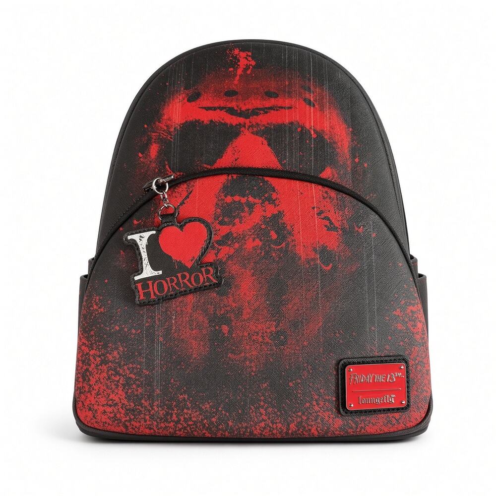 $90 | Loungefly I Heart Horror Friday the 13th Mini Backpack